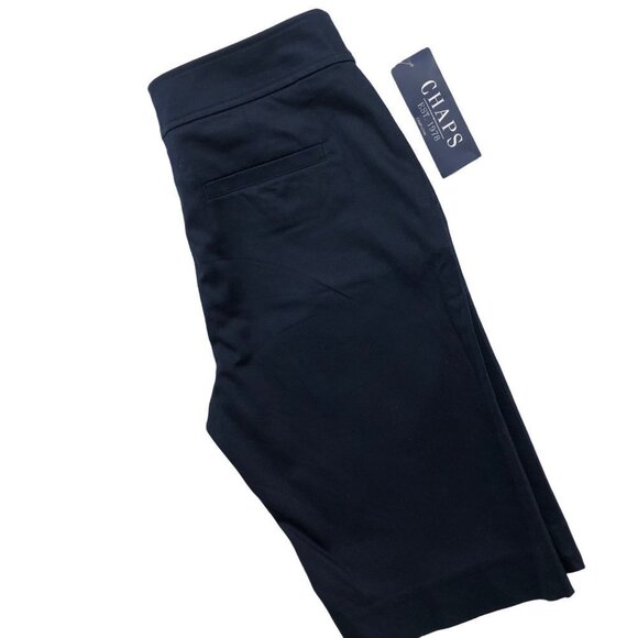 CHAPS NAVY‎ BLUE SHORTS SZ 6 NEW WITH TAG - Picture 2 of 8